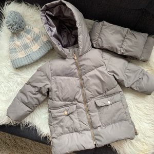 Zara winter down jacket